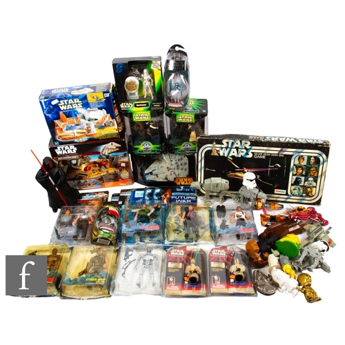 453 - A collection of various Star Wars toys, together with further TV and film related toys, to include P... 