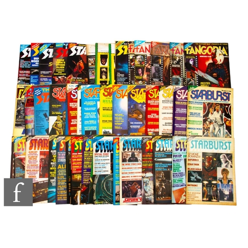 461 - A collection of Starburst magazines, issues #1-#146 (excluding #121), #258, #263, #3-5 and four seas... 