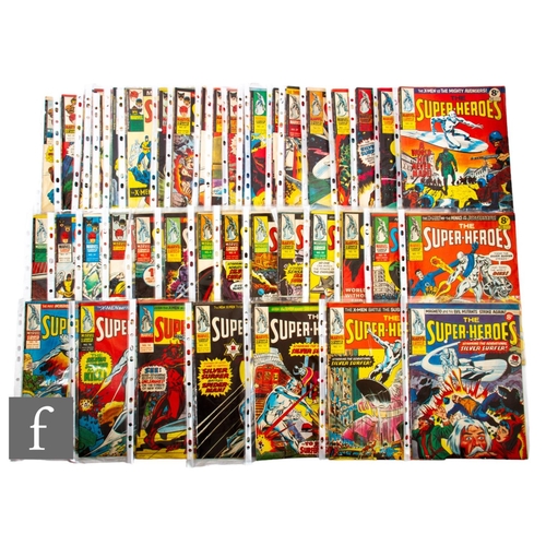 465 - A collection of Marvel The Super-Heroes comics, issues #1, #2, #5-7, #9-38, #43, #45-50, 1975-1976.