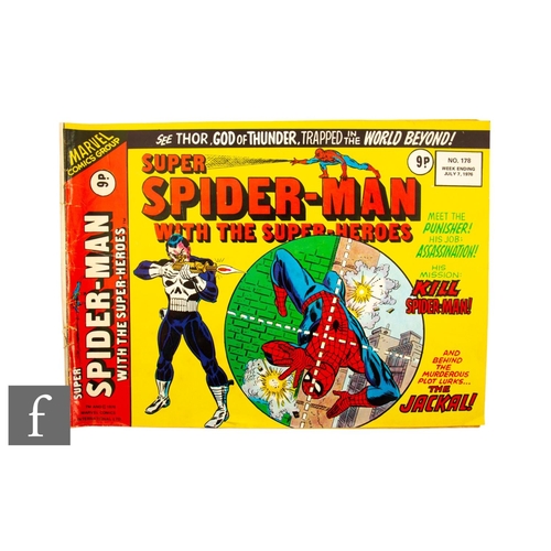 469 - A Marvel UK Super Spider-man #178, July 1976, British reprint of The Amazing Spider-man #129, with f... 