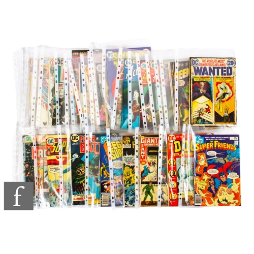 478 - A collection of assorted DC comics, to include Teen Titans, Adventure Comics, Swamp Thing, Weird Mys... 