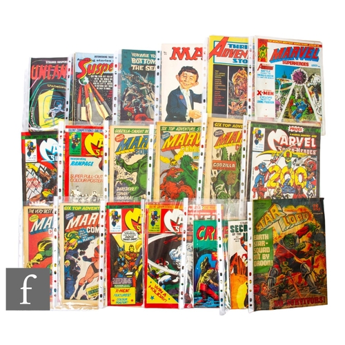 480 - A collection of assorted comics, to include Alan Class titles including Creepy Worlds, Astounding St... 