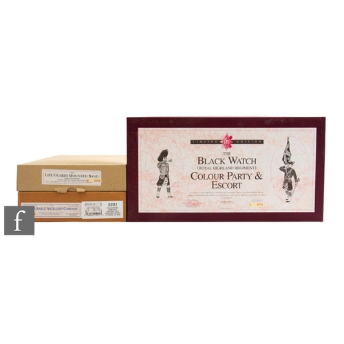 67 - Three Britains toy soldier sets, 5291 The Honourable Artillery Company, 5297 The Black Watch (Royal ... 