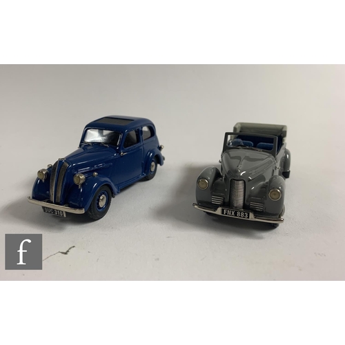 108 - Three Western Models 1:43 scale white metal models, to include WMS 104 1938 Vauxhall 14/6DX, WMS 106... 