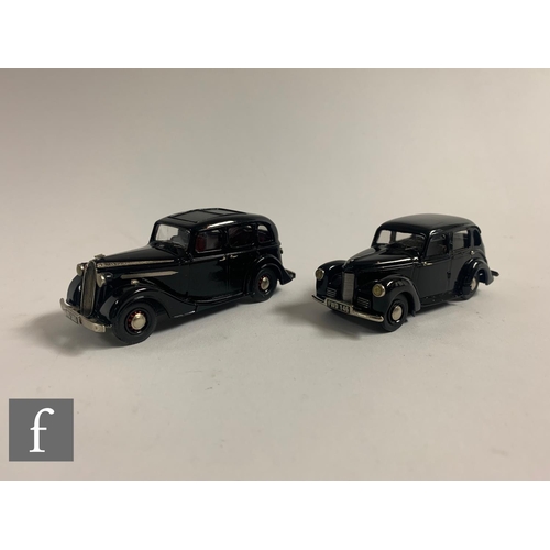 108 - Three Western Models 1:43 scale white metal models, to include WMS 104 1938 Vauxhall 14/6DX, WMS 106... 