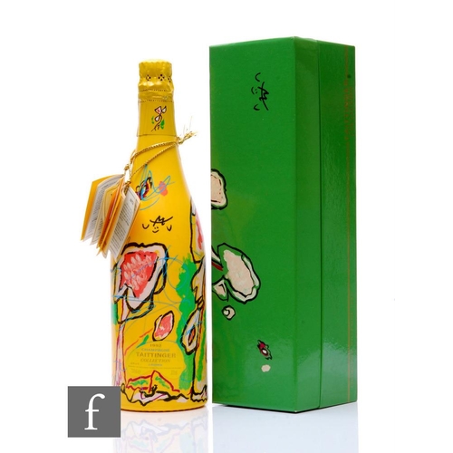 523 - A bottle of Taittinger Collection 1992 champagne, bottle designed by Roberto Matta, of 100,000 editi... 