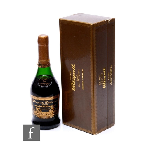 541 - A bottle of Bisquit Dubouche Extra Vieille Grande Champagne Cognac, 1980s bottling, 70cl, in origina... 