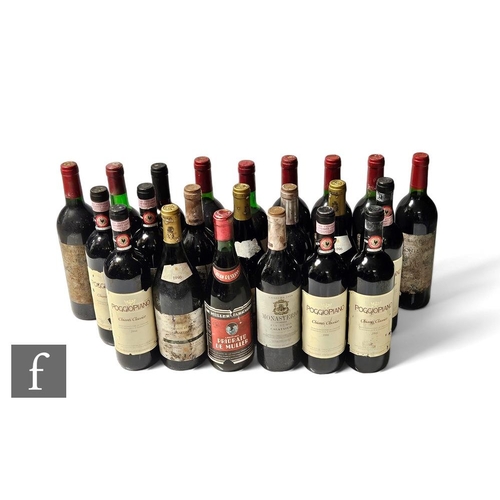 645 - Twenty two bottles of Spanish and Italian red wine, various vineyards. (22)PLEASE VIEW CONDITION REP... 