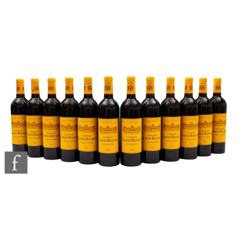 660 - Twelve bottles of 2010 Château Lafon Rochet, Saint-Estèphe, Médoc, Bordeaux, France. (12)PLEASE VIEW... 