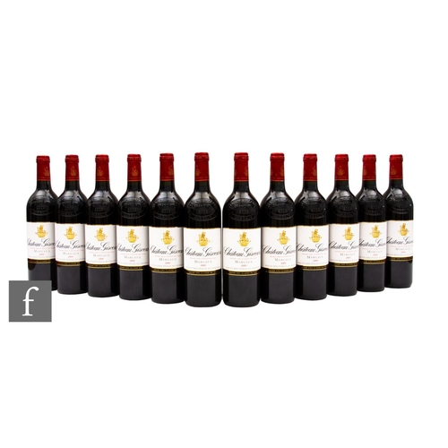 662 - Twelve bottles of 2009 Château Giscours, ecru classe, Bordeaux, Margaux, red. (12)PLEASE VIEW CONDIT... 