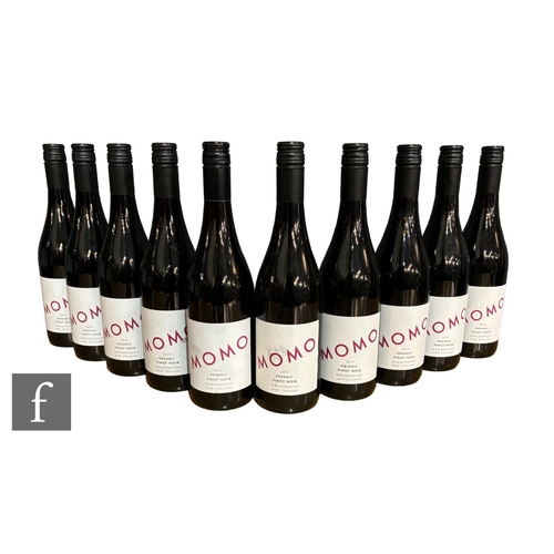 683 - Ten bottles of 2019 MOMO pinot noir, New Zealand, red. (10)PLEASE VIEW CONDITION REPORT