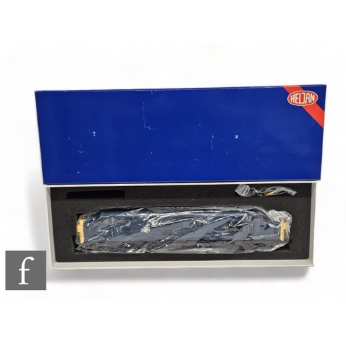 323 - An O gauge Heljan 3701 Class 37 BR blue unnumbered locomotive, boxed, damaged.PLEASE VIEW CONDITION ... 