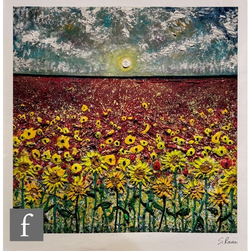 505 - SCARLETT RAVEN (CONTEMPORARY) - 'In Flanders Fields', giclee print, signed and numbered 90/100 in pe... 