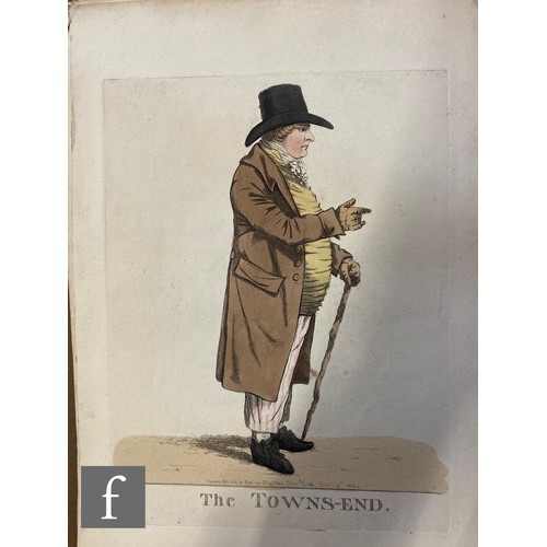 442 - AFTER RICHARD DIGHTON - 'A Hero of Turf and his Agent', hand coloured engraving, published 1806, unf... 