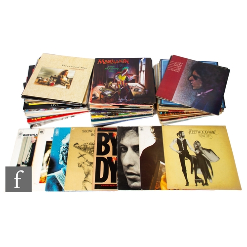 45 - 1970s/80s Rock - An assorted collection of LPs, artists to include Bob Dylan, Fleetwood Mac, Bruce S... 