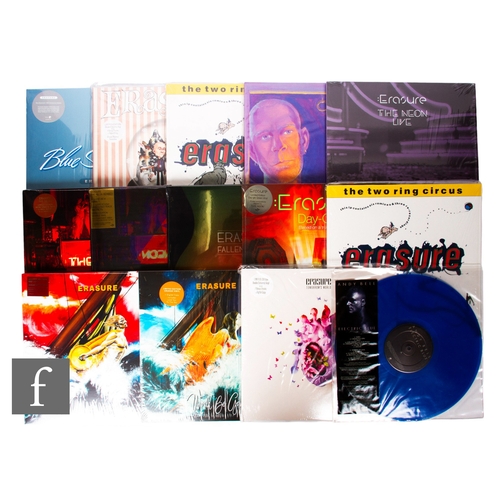 52 - Erasure - A collection of modern and limited edition LPs, to include Blue Savannah, Snow Globe, two ... 