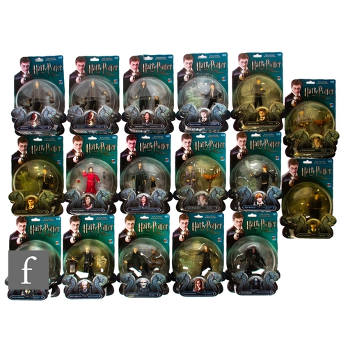 248 - A collection of PopCo Harry Potter and the Order of the Phoenix action figures, all carded. (17)PLEA... 