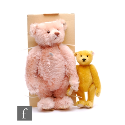 298 - Two Steiff teddy bears, 660825 Hamleys Richard Steiff 100 Years Celebration Bear, boxed, and a 40719... 