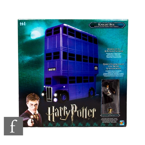 260 - A Popco Harry Potter Knight Bus Action Figure Carry Case Vehicle, boxed.PLEASE VIEW CONDITION REPORT... 