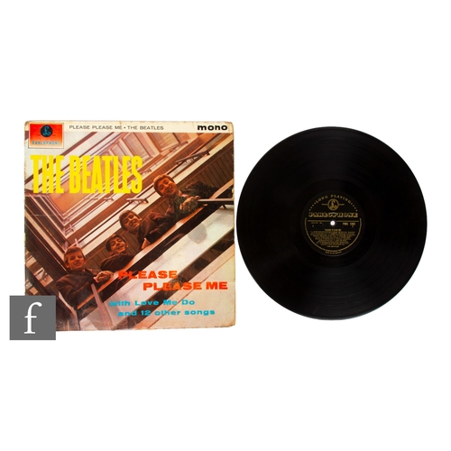 54 - The Beatles - Please, Please Me LP, PMC 1202, mono, first UK pressing, black and gold label, Dick Ja... 