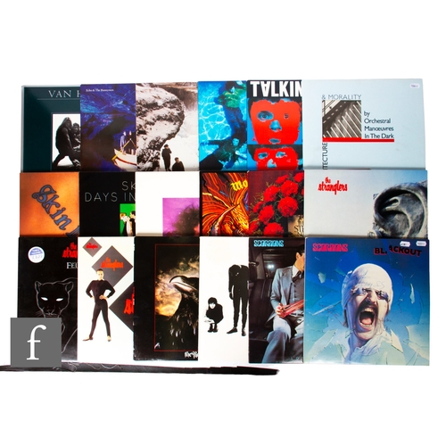 63 - 1980s Rock/Punk Rock - A collection of LPs and 12 inch singles, including Scorpions - Blackout, SHVL... 