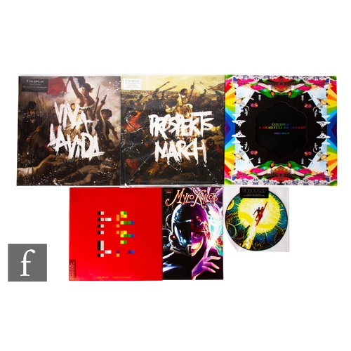 77 - Coldplay – A collection of LPs and EPs, including Prospekt's March, Viva la Vida, 2121141, A Head Fu... 