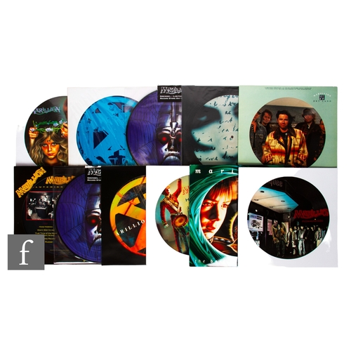 79 - Marillion - Various picture discs to include, The Best of Both Worlds, EMCF 3761, Lavender, 12 MARIL... 