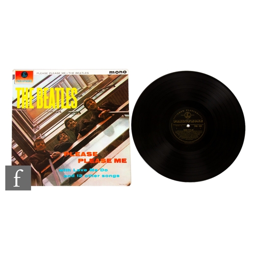 81 - The Beatles - A Please, Please Me LP, PMC 1202, mono, first UK pressing, black and gold label, Dick ... 