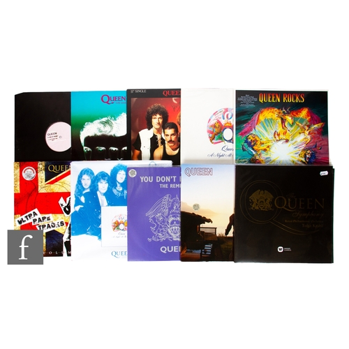 89 - Queen - A collection of LPs and EPs to include A Night at the Opera, EMI – 724385567414, Queen Rocks... 