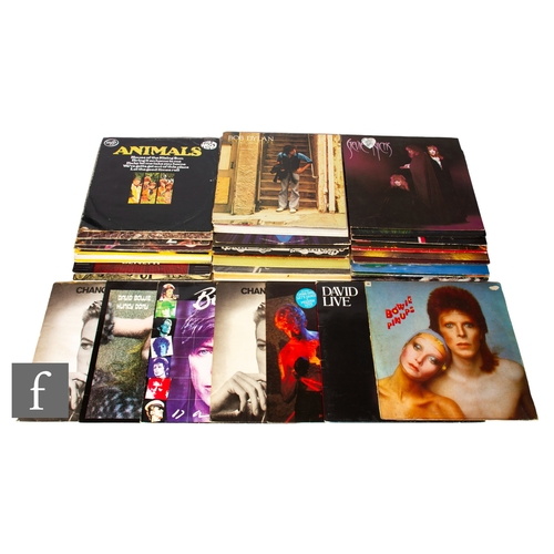 94 - Rock/Psychedelic Rock/Folk Rock and Related - A collection of LPs, artists to include The Doors, Dav... 