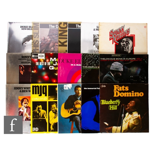 95 - Jazz - A collection of LPs, artists to include Thelonious Monk, Concorde, Duke Ellington, Sonny Stit... 