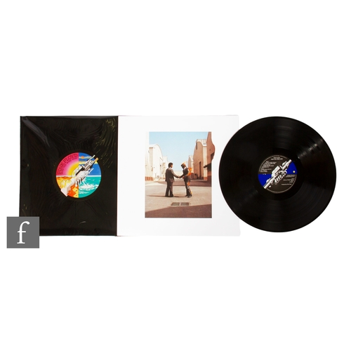 100 - Pink Floyd - A Wish You Were Here LP, SHVL 14, with inner sleeve and postcard and black cellophane w... 