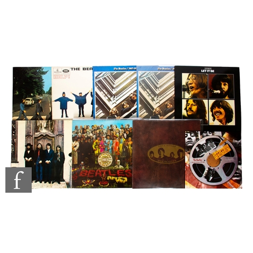 104 - The Beatles - A collection of LPs, to include Abbey Road, PCS 7088, misaligned Apple, Hey Jude, CPCS... 