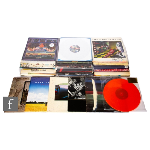 106 - 1970s/80s Rock - A collection of LPs, to include Led Zeppelin III & IV, reissues, Scanner - Hype... 