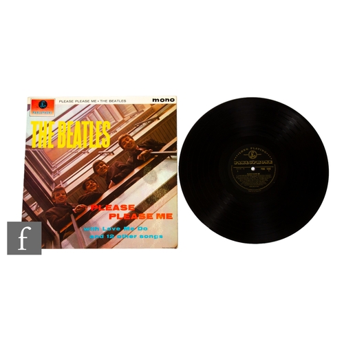 110 - The Beatles - A Please, Please Me LP, PMC 1202, mono, first UK pressing, black and gold label, Dick ... 