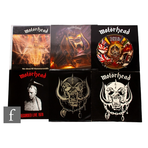 119 - Motorhead - A collection of LPs, to include No Remorse, MOTOR 1, two LP special leather edition doub... 