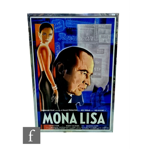 223 - A Mona Lisa 1986 British Film poster, starring Cathy Tyson, Robbie Coltrane and Michael Caine, frame... 