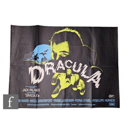 226 - A Bram Stoker's Dracula British Quad film poster, folded, 30 inches x 40 inches. PLEASE VIEW CONDITI... 