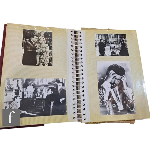 19A - An assorted collection of Mario Lanza memorabilia, to include thirteen photo albums with photos, tic... 