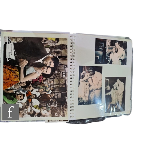 19A - An assorted collection of Mario Lanza memorabilia, to include thirteen photo albums with photos, tic... 