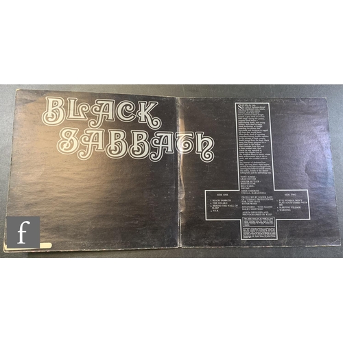 91 - Black Sabbath - A Black Sabbath self titled LP, VO6, UK first pressing, swirl label with 'Philips Re... 