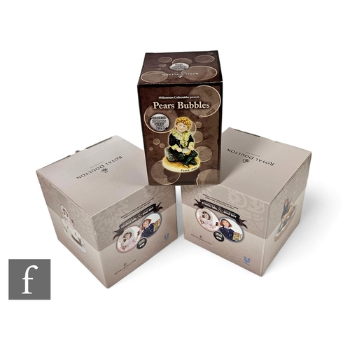 53 - Three Royal Doulton Millenium Collectables Ltd, Limited Edition Advertising Figures, to include, Col... 