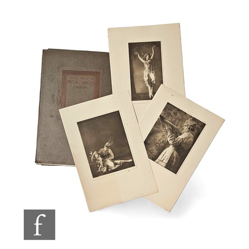 531 - A collection of fifteen photogravures 'Studies from the Russian Ballet' by E O Hoppe, published by T... 