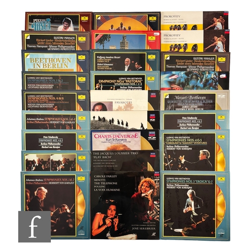 1032 - Classical/Symphonic/Chamber - A collection of sealed laser discs, including Placido Domingo, Herbery... 