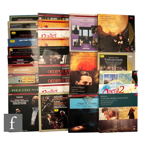 1033 - Classical/Symphonic/Chamber - A collection of sealed laser discs, including Delius - Romeo and Julie... 