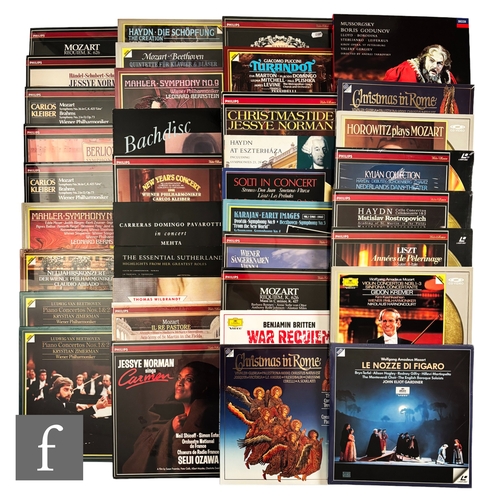 1040 - Opera/Classical/Symphonic/Chamber - A large collection of sealed laser discs, various, all sealed. (... 