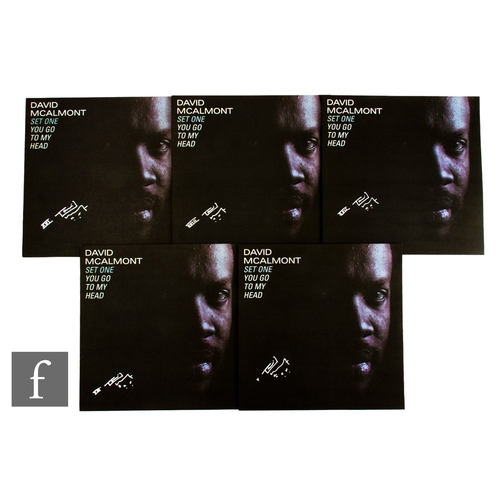 1053 - David McAlmont - Four 'Set One - You Go To My Head' signed LPs, together with one unsigned copy lack... 