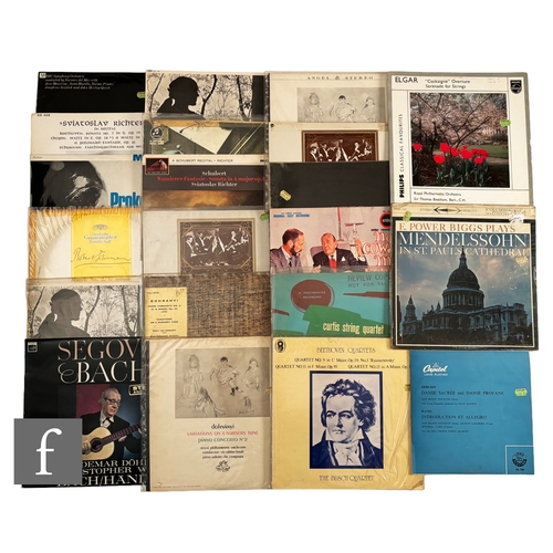 1055 - Classical - A collection of assorted LPs, to include Elgar, The Busch Quartet - Beethoven Quartets, ... 