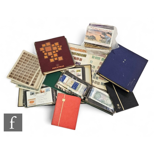 586 - A large collection of 1960s and 1970s first day covers contained in various albums, also stock album... 