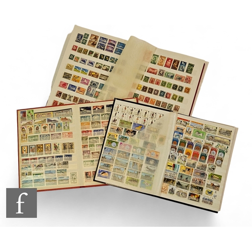 598 - A stock book of Commonwealth stamps to include Ceylon, New Zealand, Canada, Channel Islands, India e... 